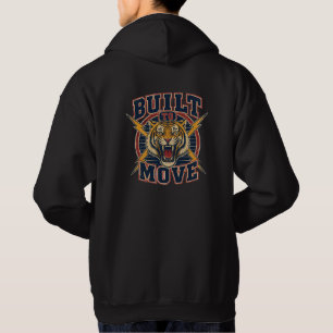 Built to Move Vintage Tiger Athletic T-Shir Hoodie