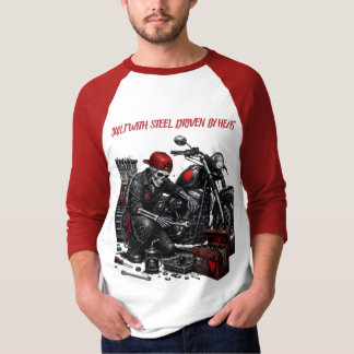Built With Steel. Driven By Heart. T-Shirt