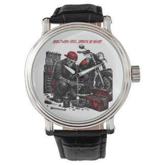 Built With Steel. Driven By Heart. Watch
