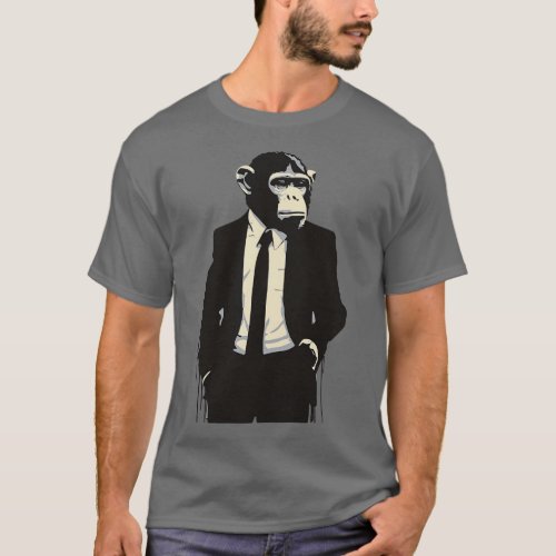 buisiness monkey T_Shirt
