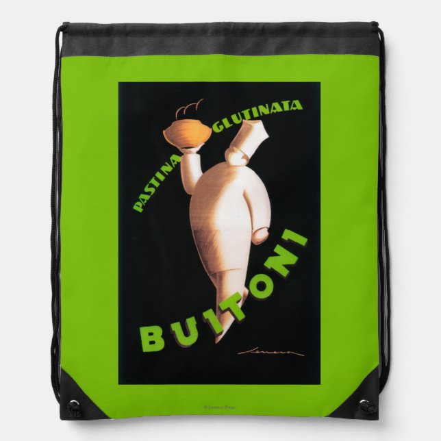 Buitoni Pasta Promotional Poster Drawstring Bag (Front)