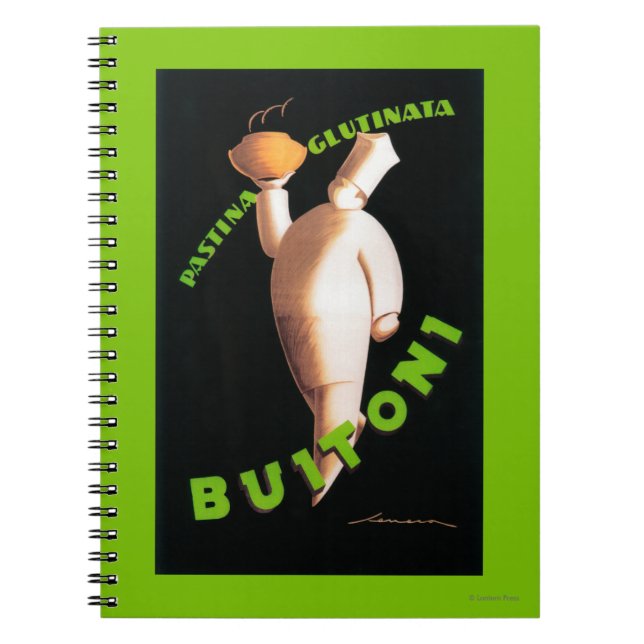 Buitoni Pasta Promotional Poster Notebook (Front)