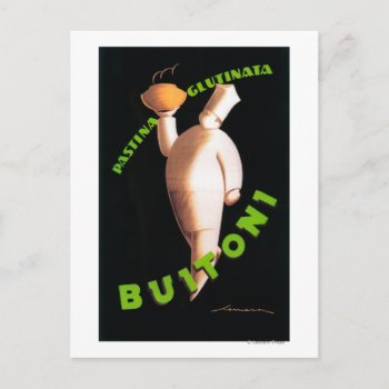 Buitoni Pasta Promotional Poster Postcard by LanternPress at Zazzle