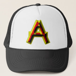 Bujeto Alphabet A Trucker Hat