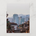 Bukchon Hanok Village Contrast Postcard