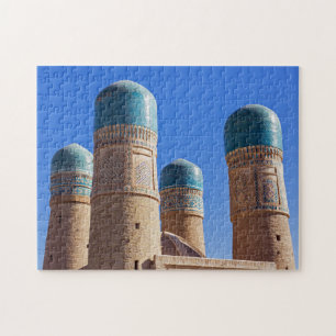 Bukhara, Uzbekistan - Chor Minor Madrassah Jigsaw Puzzle
