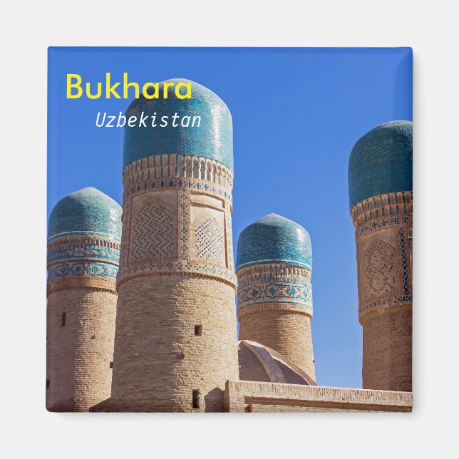 Bukhara, Uzbekistan -  Chor Minor Madrassah Magnet (Front)