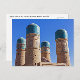 Bukhara, Uzbekistan -  Chor Minor Madrassah Postcard