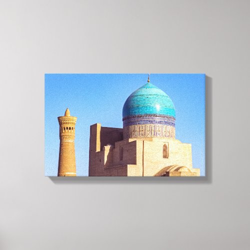 Bukhara Uzbekistan _  Kalyan mosque Canvas Print