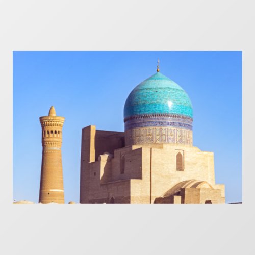 Bukhara Uzbekistan _  Kalyan mosque Window Cling
