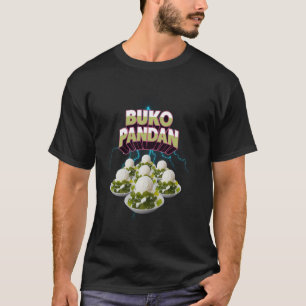 Buko Pandan Meme Bootleg Rap Style 90s Vintage Fun T-Shirt