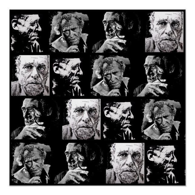 BUKOWSKI - 4 faces Poster (Front)