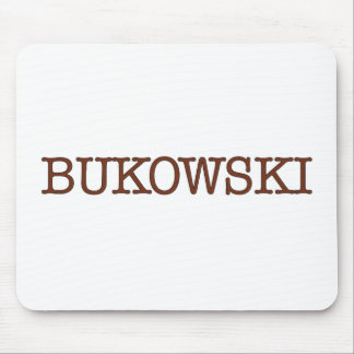 Bukowski Mouse Pad