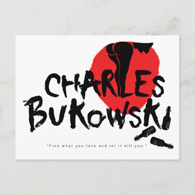 Bukowski postcard (Front)