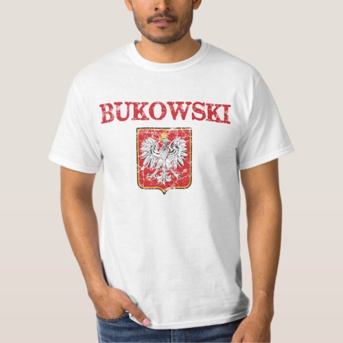 Bukowski Surname T_Shirt