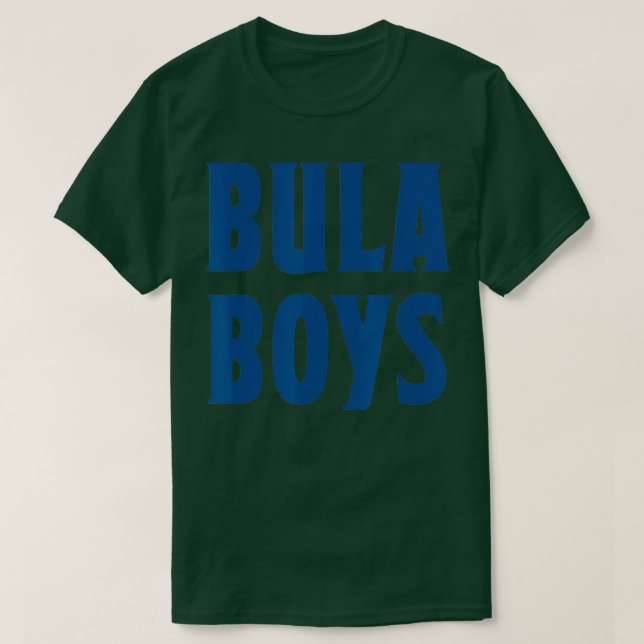Bula Boys Fiji Rugby  for Rugby Ball Players  T-Shirt (Design Front)
