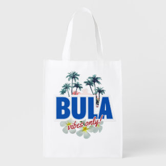BULA Vibes ONLY Grocery Bag