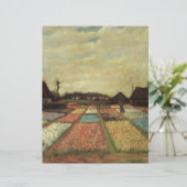 Bulb Fields by Vincent van Gogh. (Standing Front)