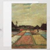 Bulb Fields by Vincent van Gogh. (Front/Back)
