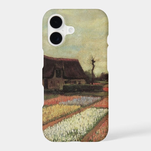 Bulb Fields by Vincent van Gogh Case-Mate iPhone Case (Back)