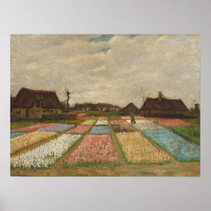 Bulb Fields – Van Gogh Flower Landscape Poster