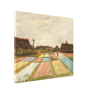Bulb Fields   Vincent Van Gogh Canvas Print