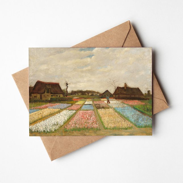 Bulb Fields | Vincent van Gogh Card (Creator Uploaded)