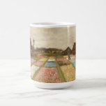 Bulb Fields | Vincent van Gogh Coffee Mug<br><div class="desc">Bulb Fields (1883) or Flower Beds in Holland by Dutch post-impressionist artist Vincent Van Gogh. Original artwork is an oil on canvas. This is one of Van Gogh's first landscape paintings depicting a panoramic view of tulip fields in blossom. Use the design tools to add custom text or personalize the...</div>
