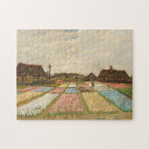 Bulb Fields  Vincent Van Gogh Jigsaw Puzzle