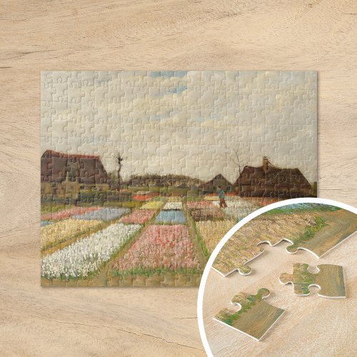 Bulb Fields  Vincent Van Gogh Jigsaw Puzzle