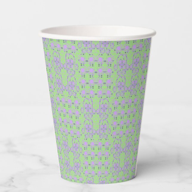 Bulb Flowers And Twigs Cupflowers Paper Cups (Front)