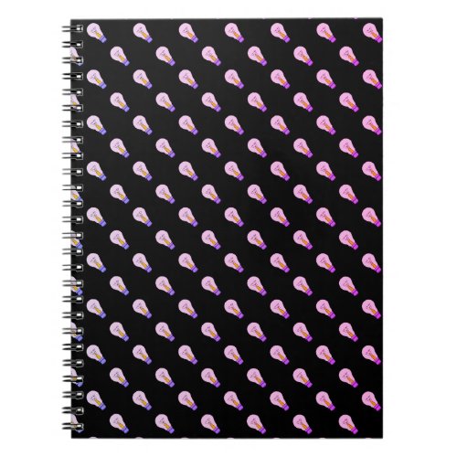 Bulb print _ High Waisted Capris Notebook