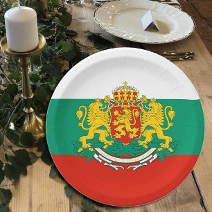 Bulgaria, Bulgarian Flag party, birthday /sport Paper Plates