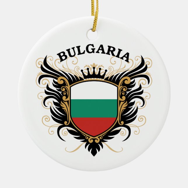 Bulgaria Ceramic Ornament (Front)