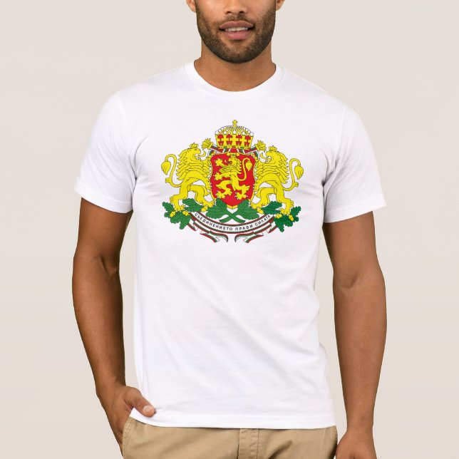 Bulgaria Coat of Arms T-shirt (Front)
