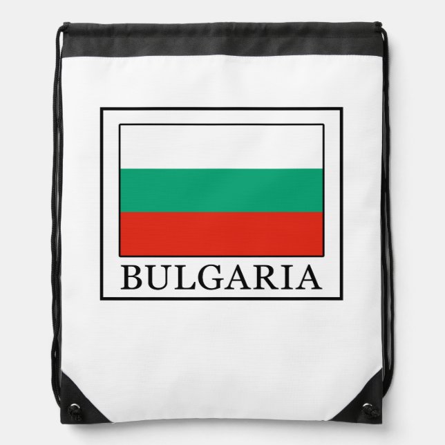 Bulgaria Drawstring Bag (Front)