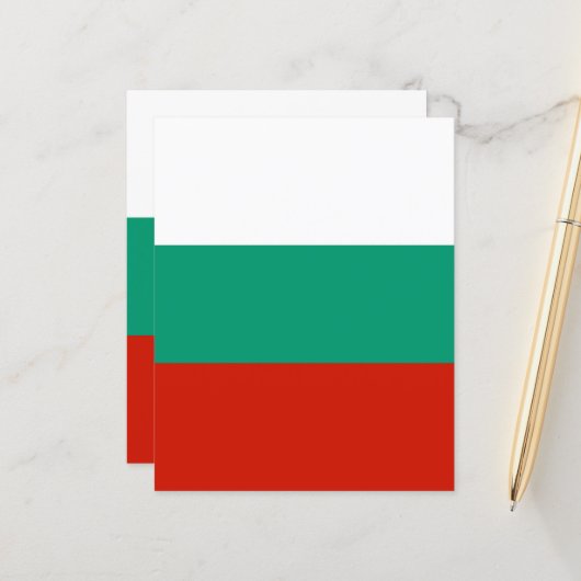 Bulgaria flag (Front/Back In Situ)
