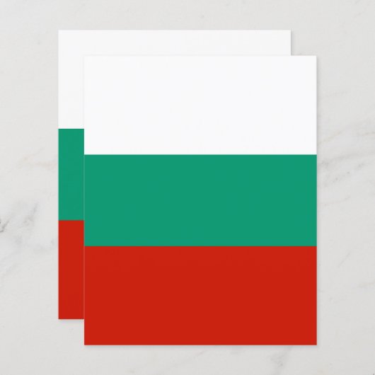Bulgaria flag (Front/Back)