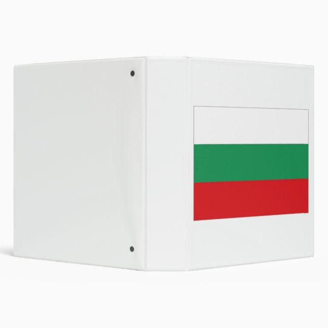 Bulgaria Flag 3 Ring Binder (Background)