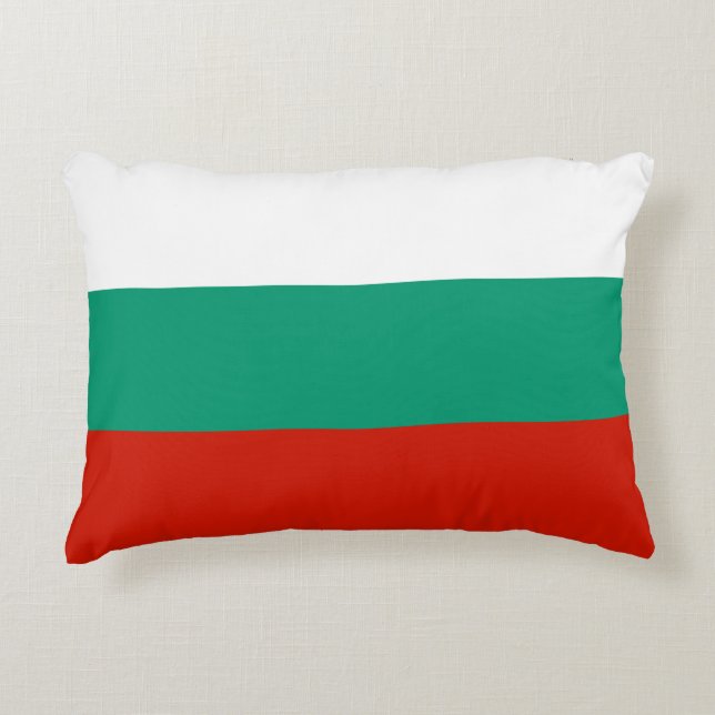 Bulgaria flag accent pillow (Front)