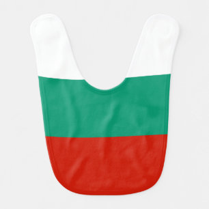 Bulgaria flag baby bib