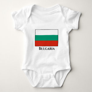 Bulgaria Flag Baby Bodysuit