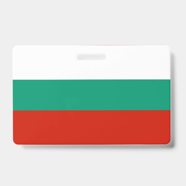 Bulgaria flag badge (Front)