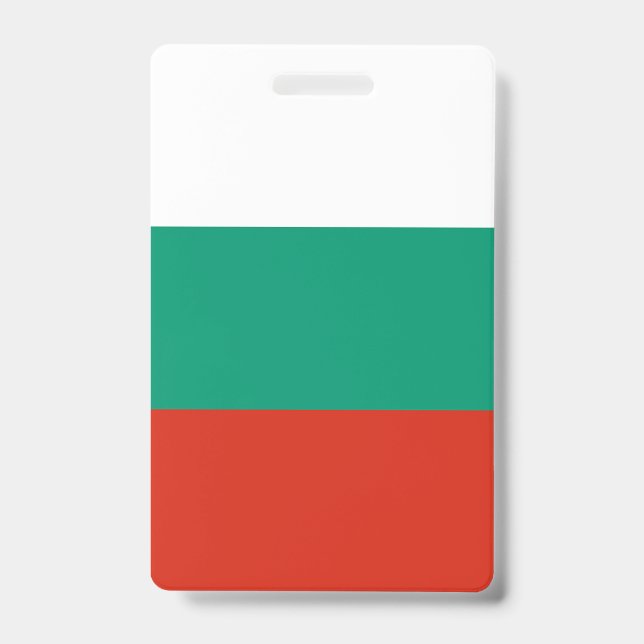 Bulgaria Flag Badge (Front)