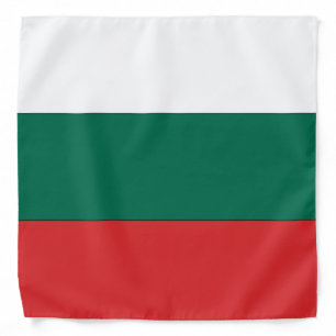 Bulgaria Flag Bandana