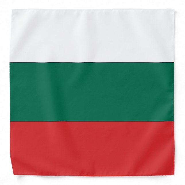 Bulgaria Flag Bandana (Front)