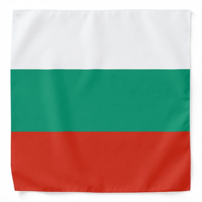 Bulgaria Flag Bandana (Front)