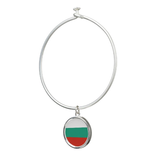 Bulgaria flag bangle bracelet (3/4)