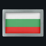 Bulgaria Flag Belt Buckle<br><div class="desc">Bulgaria Flag colors</div>