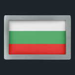 Bulgaria Flag Belt Buckle<br><div class="desc">Bulgaria Flag colors</div>
